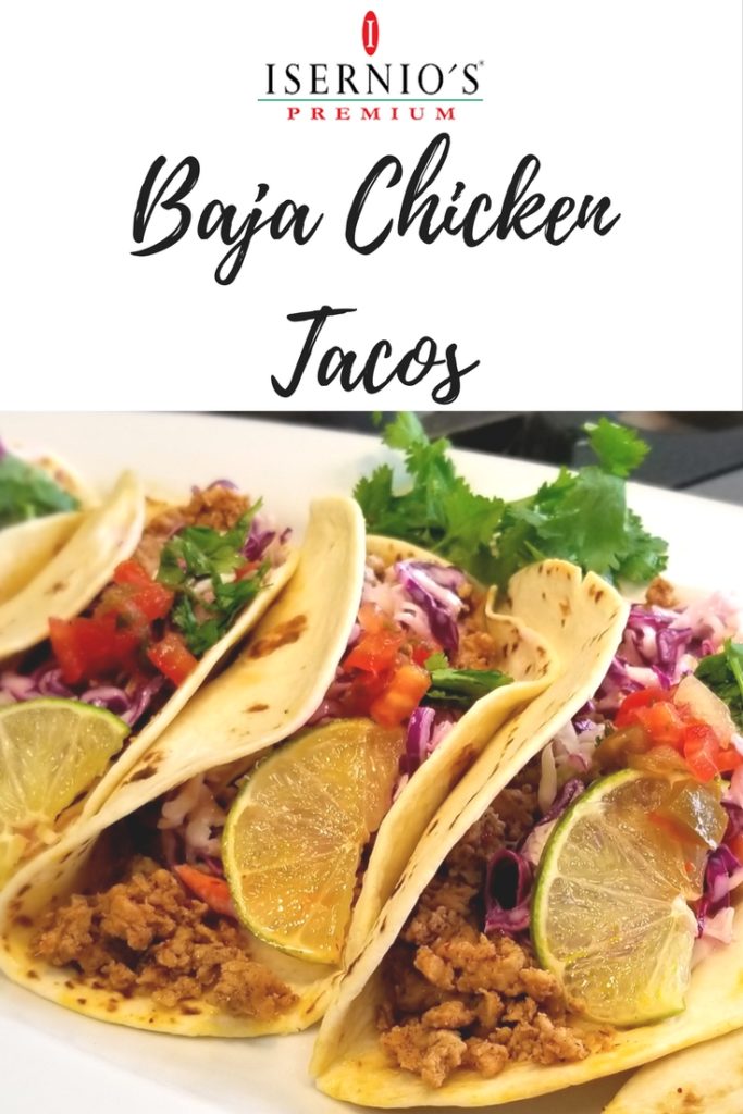 Baja Chicken Tacos Recipe #chickentacos #tacos