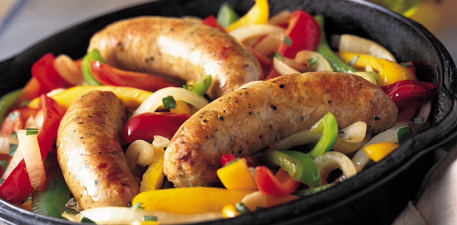 Skillet with Sausage
