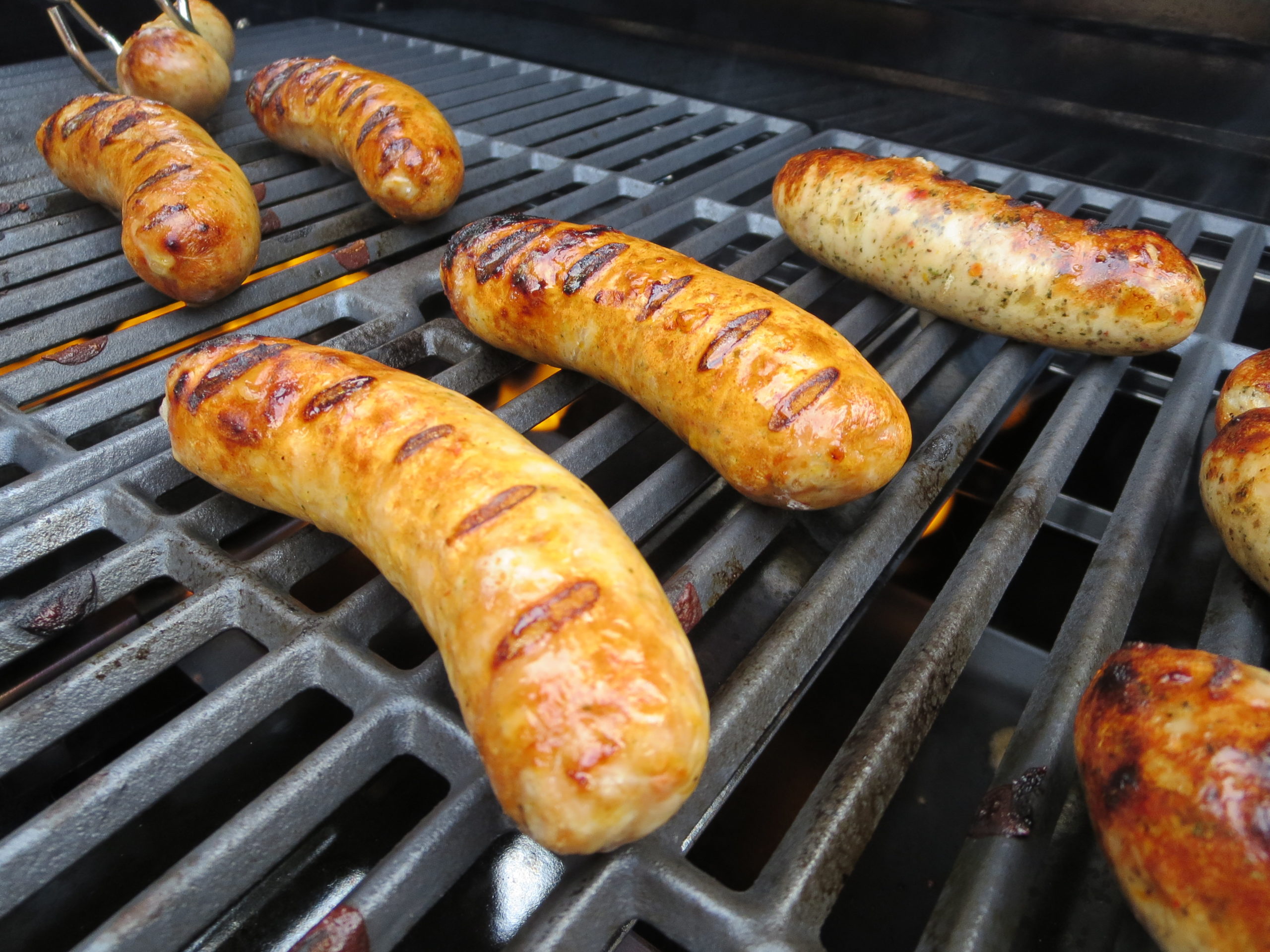 Bbq sausage temperature sale