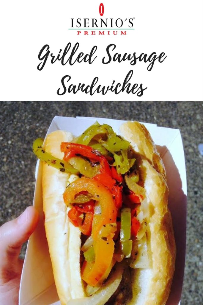 Grilled Sausage Sandwiches #sandwiches