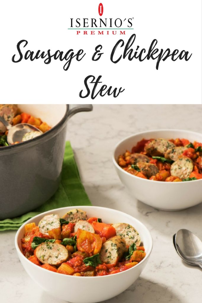 Sausage and Chickpea Stew Recipe #recipe #stew