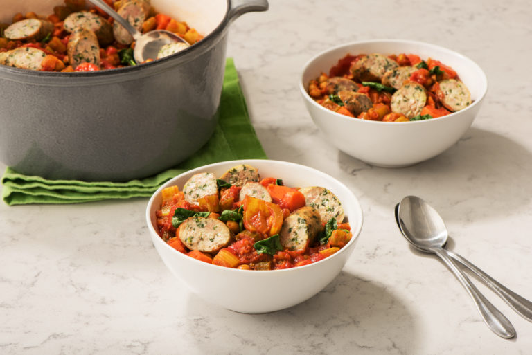 Sausage And Chickpea Stew Isernios Premium