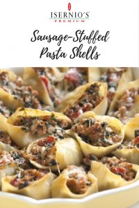 Sausage Stuffed Shells #stuffedshells #pastarecipe