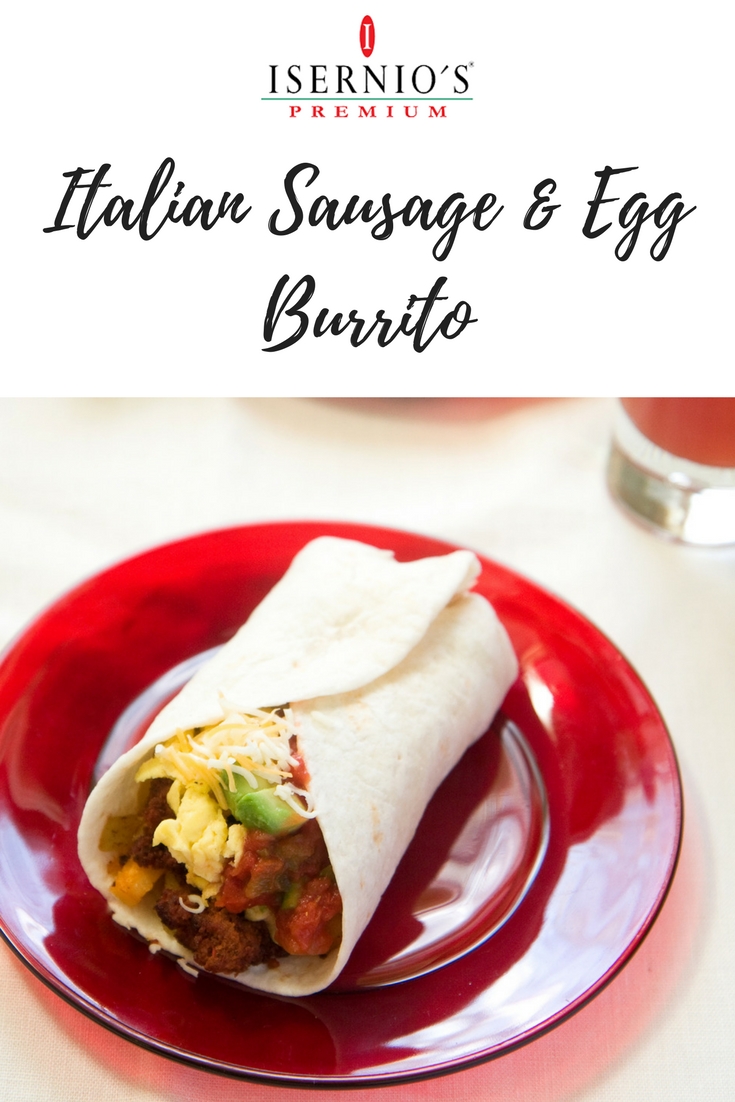 Italian Sausage and Egg Burrito