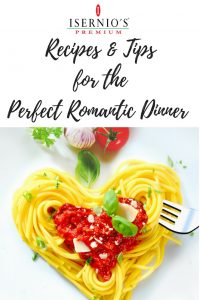 Recipes and tips to plan the perfect romantic dinner. Great for Valentine's Day! #romanticdinner #valentinesday #menu