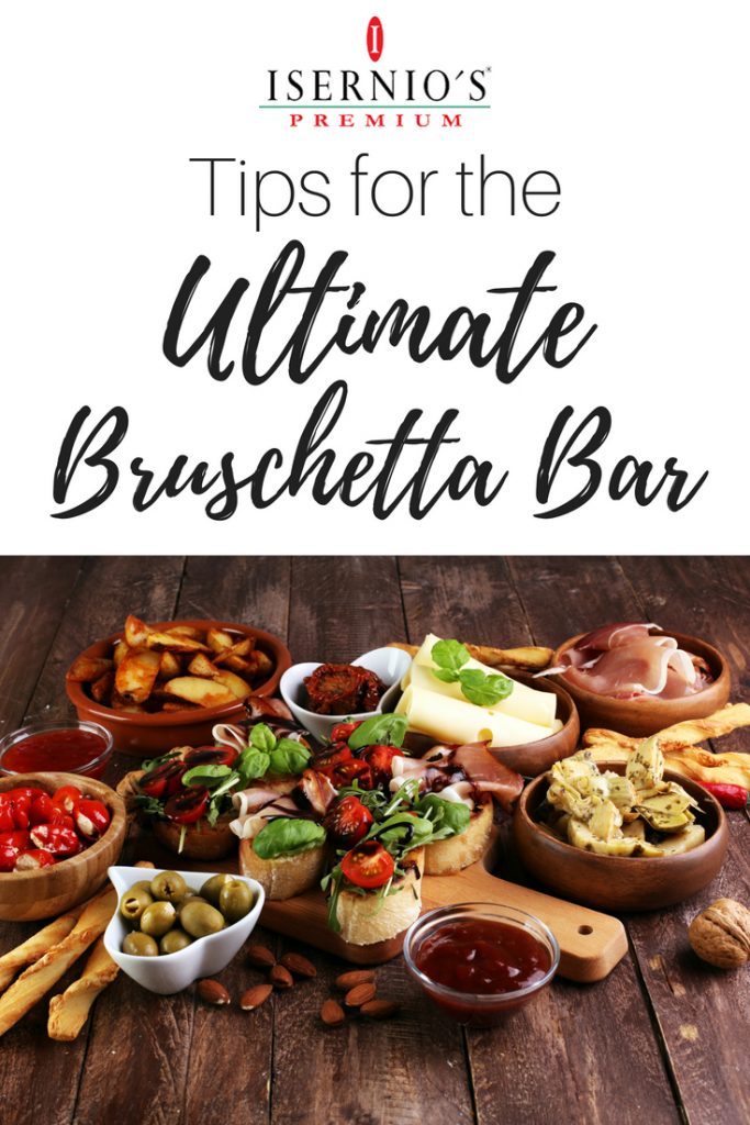 Tips for a bruschetta bar #bruschetta #appetizer #italianfood