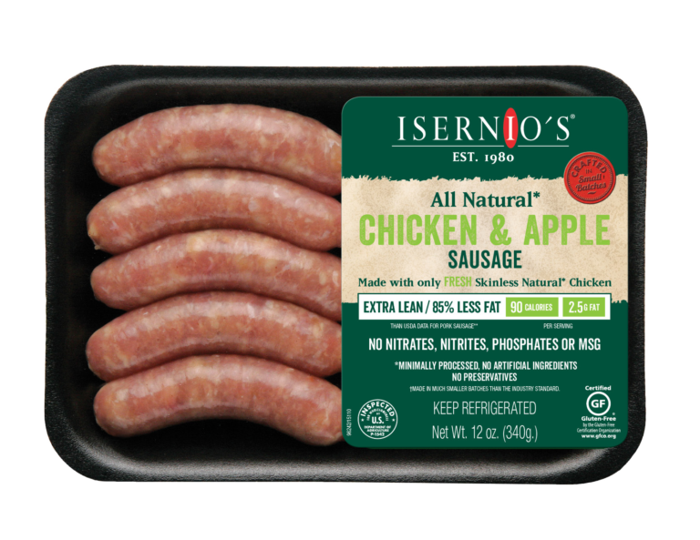 Chicken Apple Sausage - Isernio's Premium