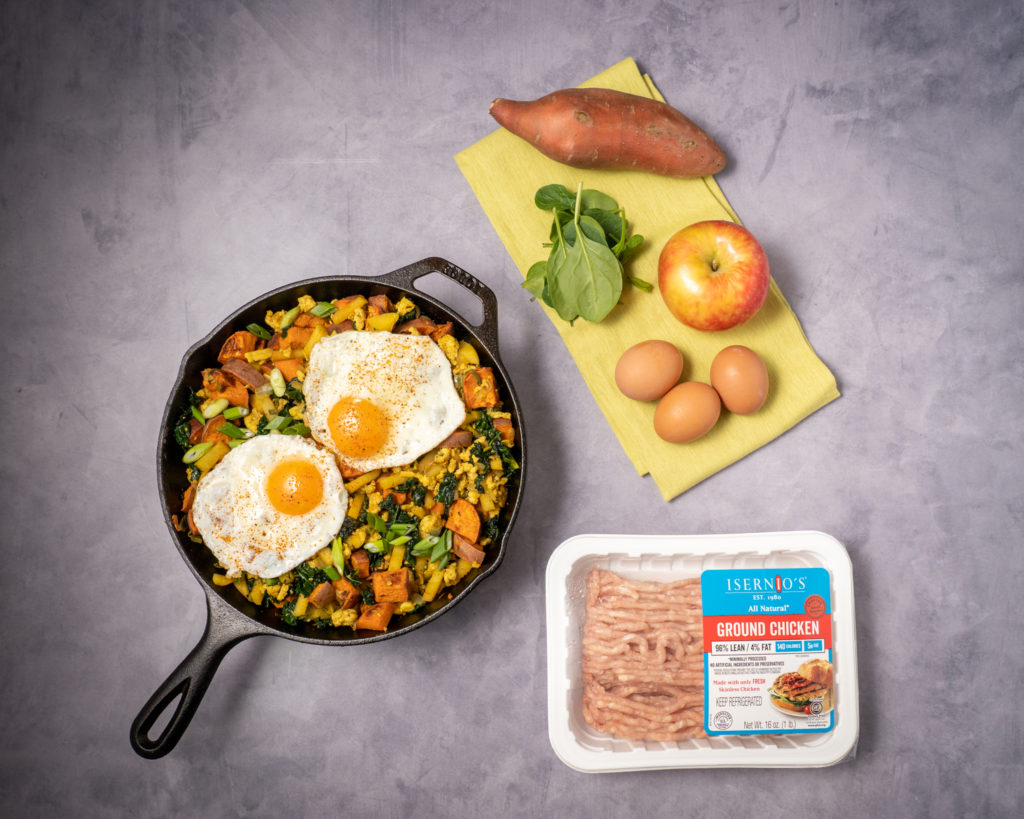 Ground Chicken Breakfast Hash Isernio's Premium