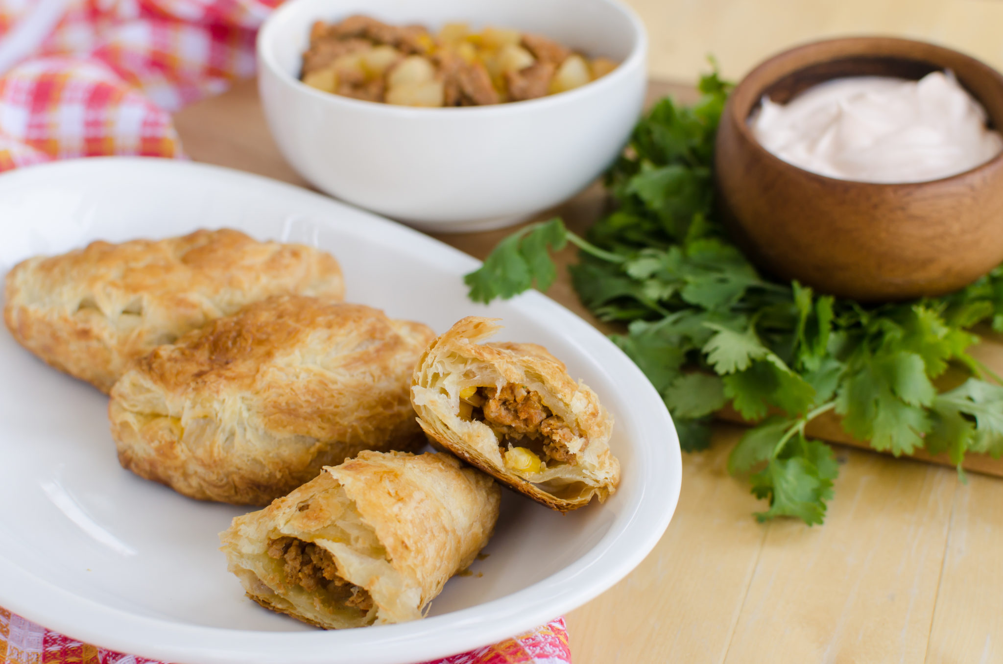 Easy Empanadas with Sour Cream Dipping Sauce Isernio's Premium