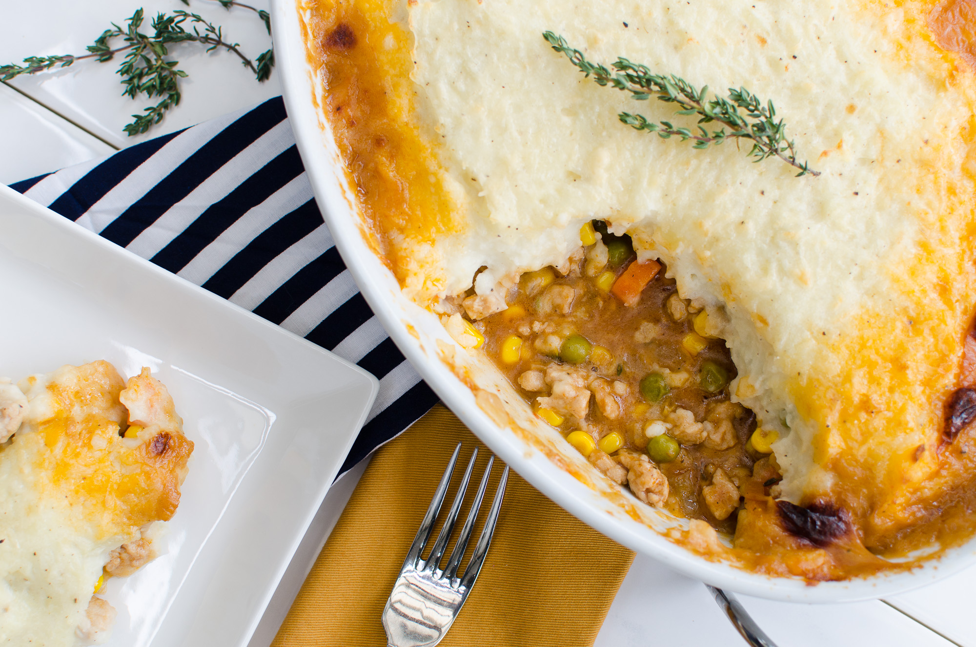 Ground Chicken Shepherds Pie - Isernios Premium